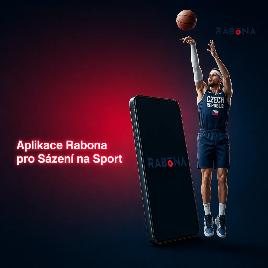 Aplikace Rabona pro Android a iOS – živé sázení, Cash Out a push notifikace pro mobilní sázení na sport.
