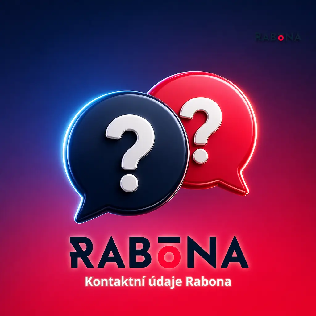 Kontaktní údaje Rabona – zákaznická podpora 24/7 přes chat, e-mail a kontaktní formulář