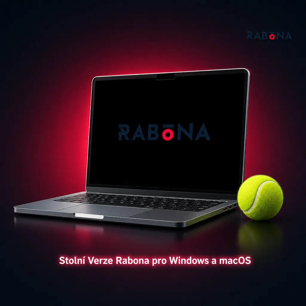 Stolní verze Rabona pro Windows a macOS přes webový prohlížeč bez nutnosti stahovat aplikaci