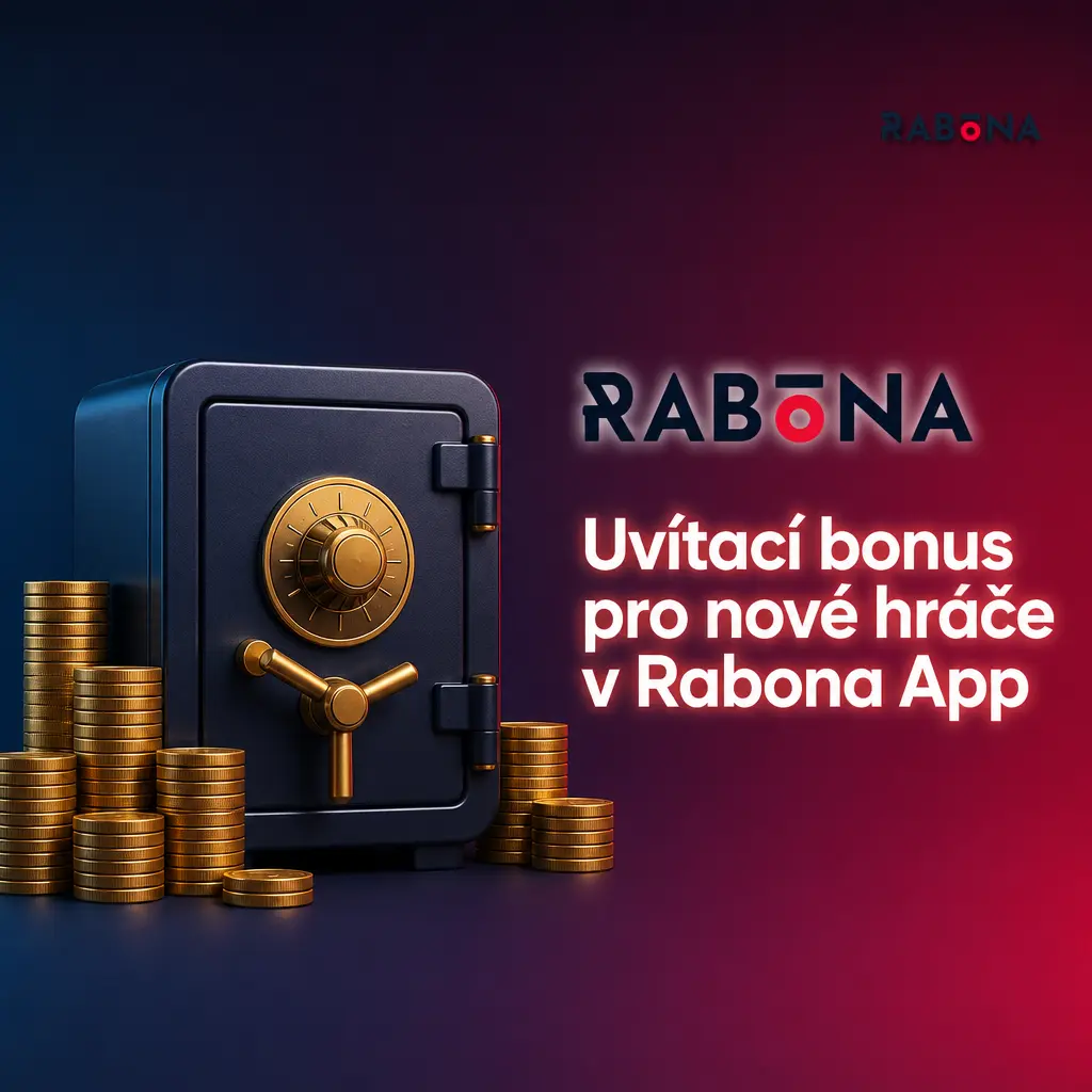 Uvítací bonus v Rabona App: 100 % až 12 500 Kč na sport nebo kasino s 200 free spiny