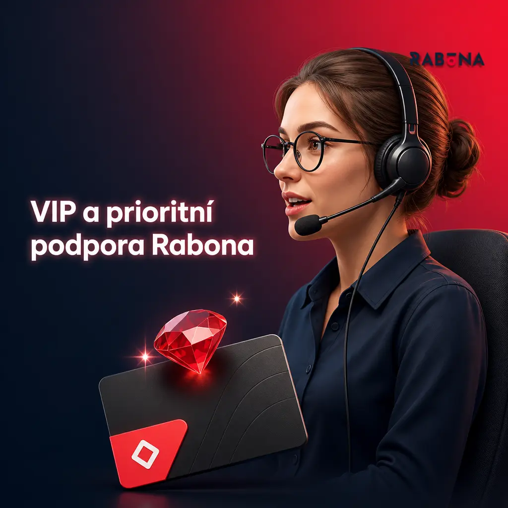 VIP program Rabona nabízí prioritní podporu, osobního správce účtu a rychlejší vyřízení požadavků hráčů.
